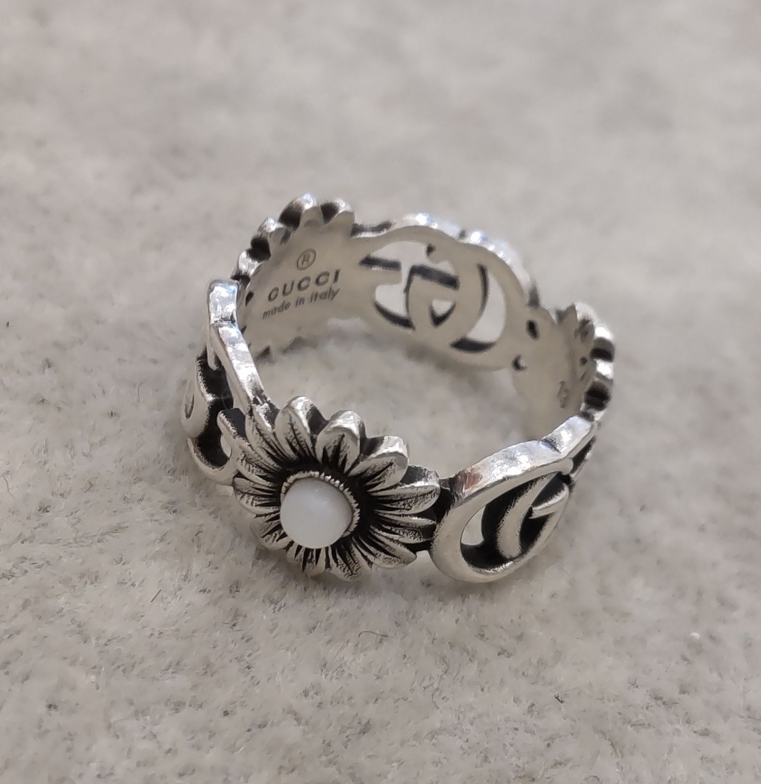 GUCCI Flower Ring フラワー リング グッチ 指輪 大名店-