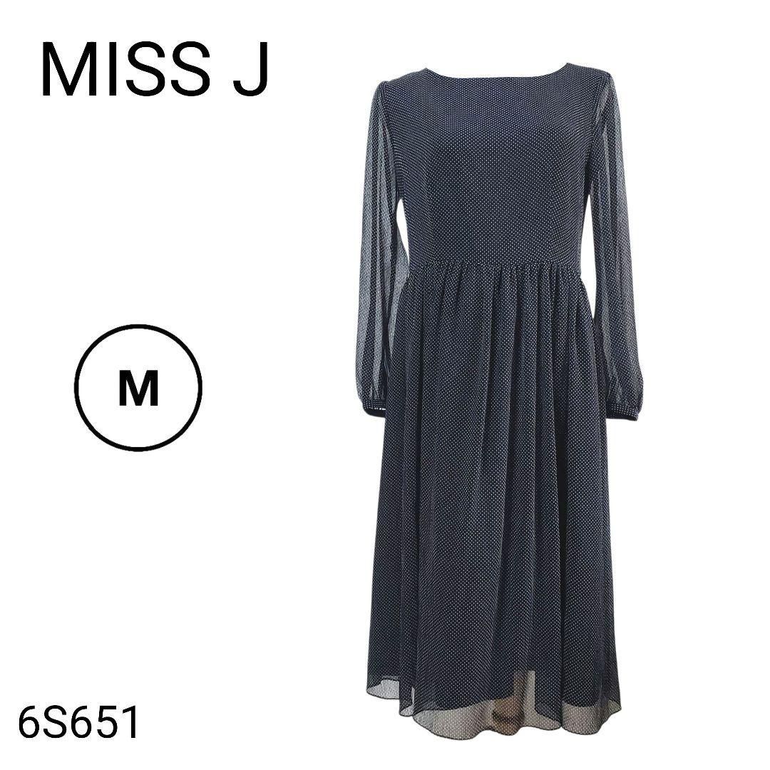 MISS Jワンピース MISS J ミスジェイ ワンピース ミックスツィード 40 
