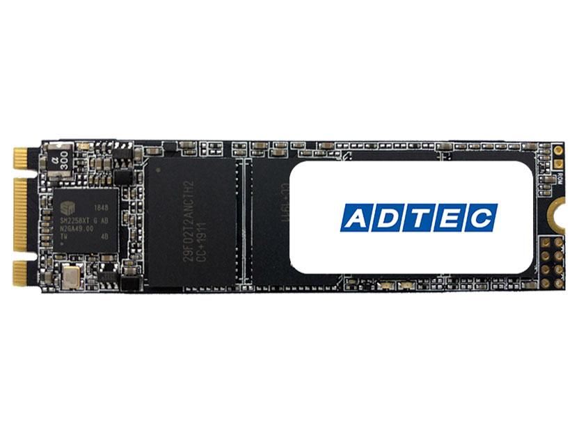 【新品・2営業日で発送】アドテック ADTEC M.2 120GB 3D TLC SATA (2280) ／ AD-M2DS80-120G(AD-M2DS80-120G)