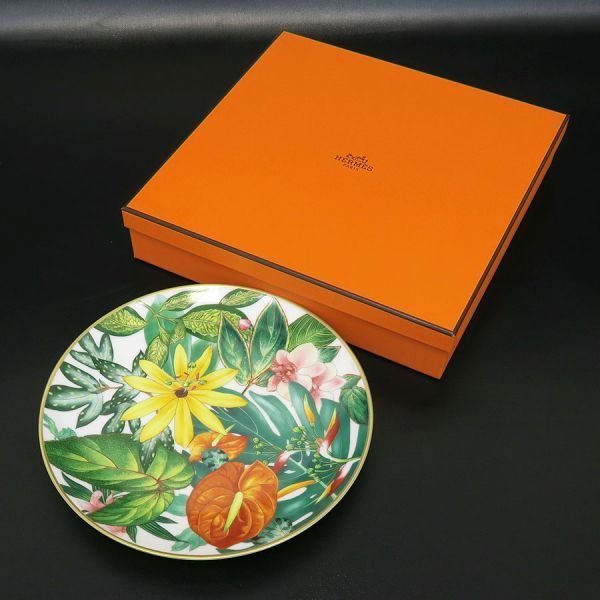 エルメス パシフォリア・デザートプレート No2 【Aランク】【中古