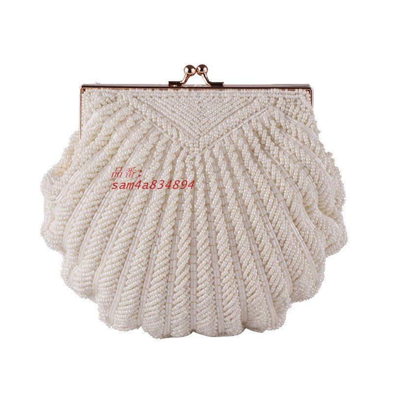 パール クラッチバッグ