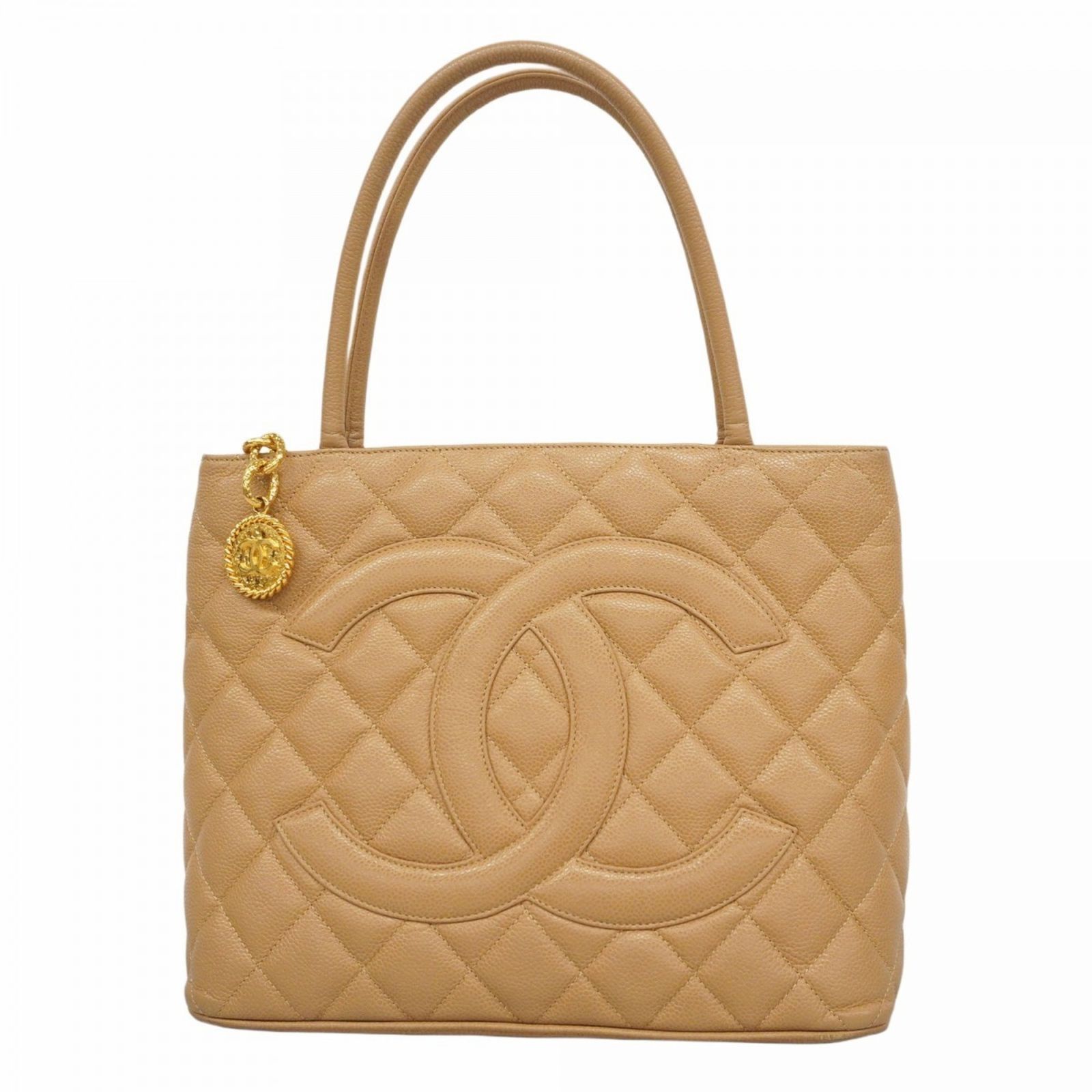CHANEL シャネル トートバッグ ベージュ - 4500125Y0008 CHANEL シャネル トートバッグ ニュートラベルライントートMM