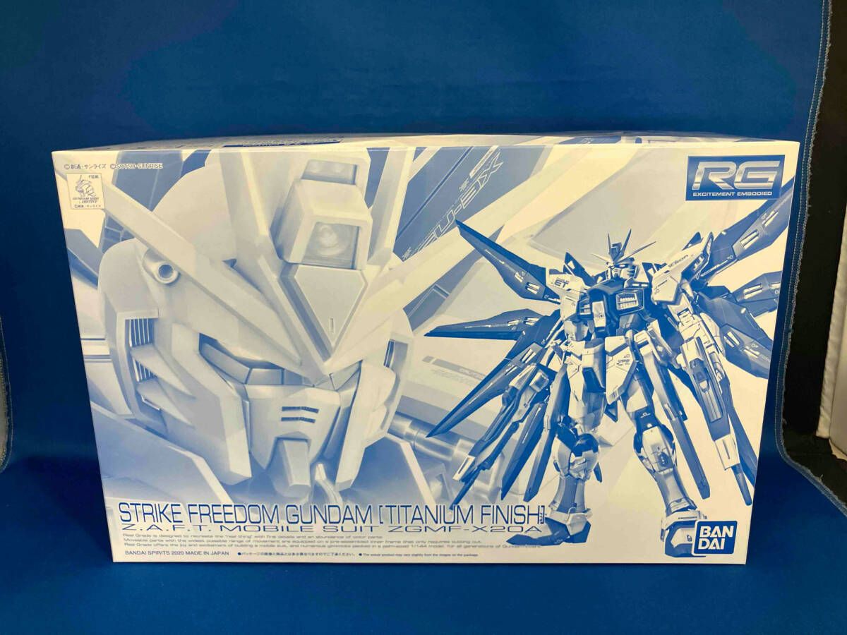 バンダイ 1|144 ストライクフリーダムガンダム チタニウムフィニッシュ RG プレバン 機動戦士ガンダムSEED DESTINY