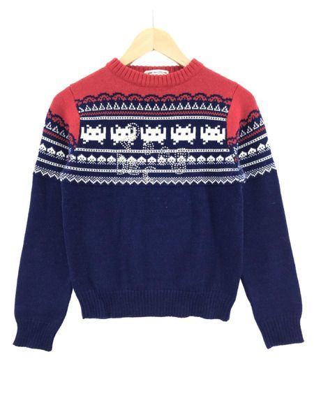 COMME des GARCONS × ARNE&CARLOS ニット COMME des GARCONS ARNE CARLOS インベーダー柄 セーター - メルカリ