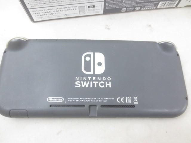  訳あり ゲーム Nintendo switch ニンテンドースイッチ 本体 HDH-001 グレー 動作品 箱あり