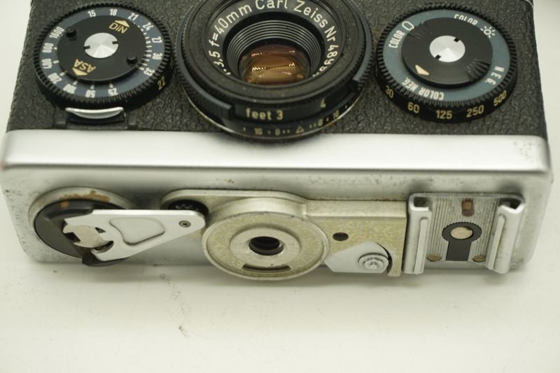 【新作安い】8520 良品 Rollei 35 露出計OK ドイツ製 シルバー フィルムカメラ
