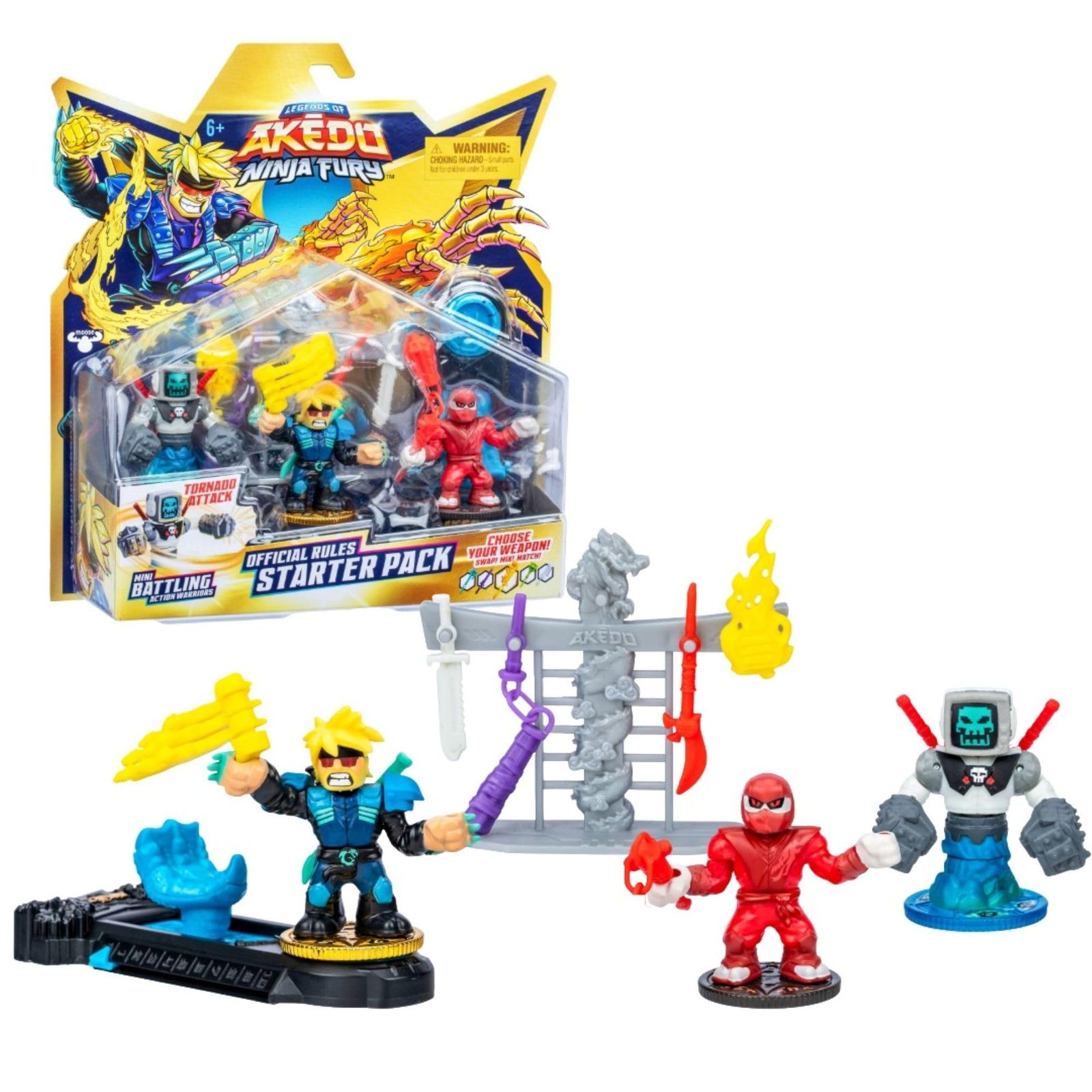 アケド AKEDO スターターパック 国内未発売品 海外 限定 アメリ e67B AKEDO アケド NINJA FURY STARTER PACK ニンジャフューリー