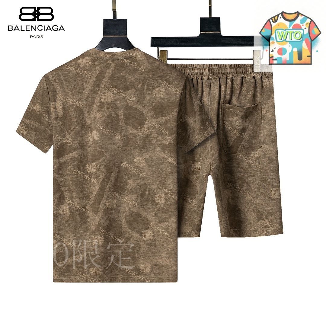 今日特価】Balenciaga Men's Set バレンシアガメンズセット-2