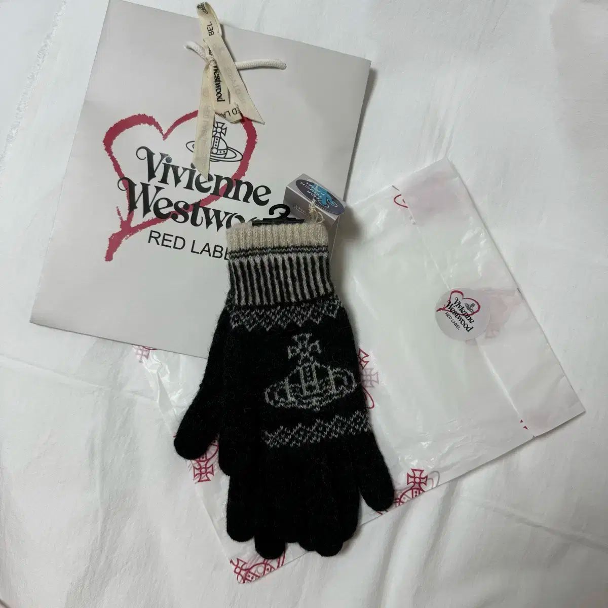 Vivienne Westwood ヴィヴィアンウエストウッド ORB レディース ニット 手袋 タッチ