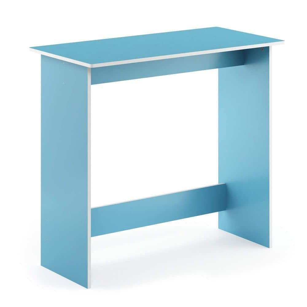 100%新品，低価 【数量限定】学習机 Simplisticシリーズ フリノ(Furinno) カラー:ライトブルー/ホワイト 14035LBL その他