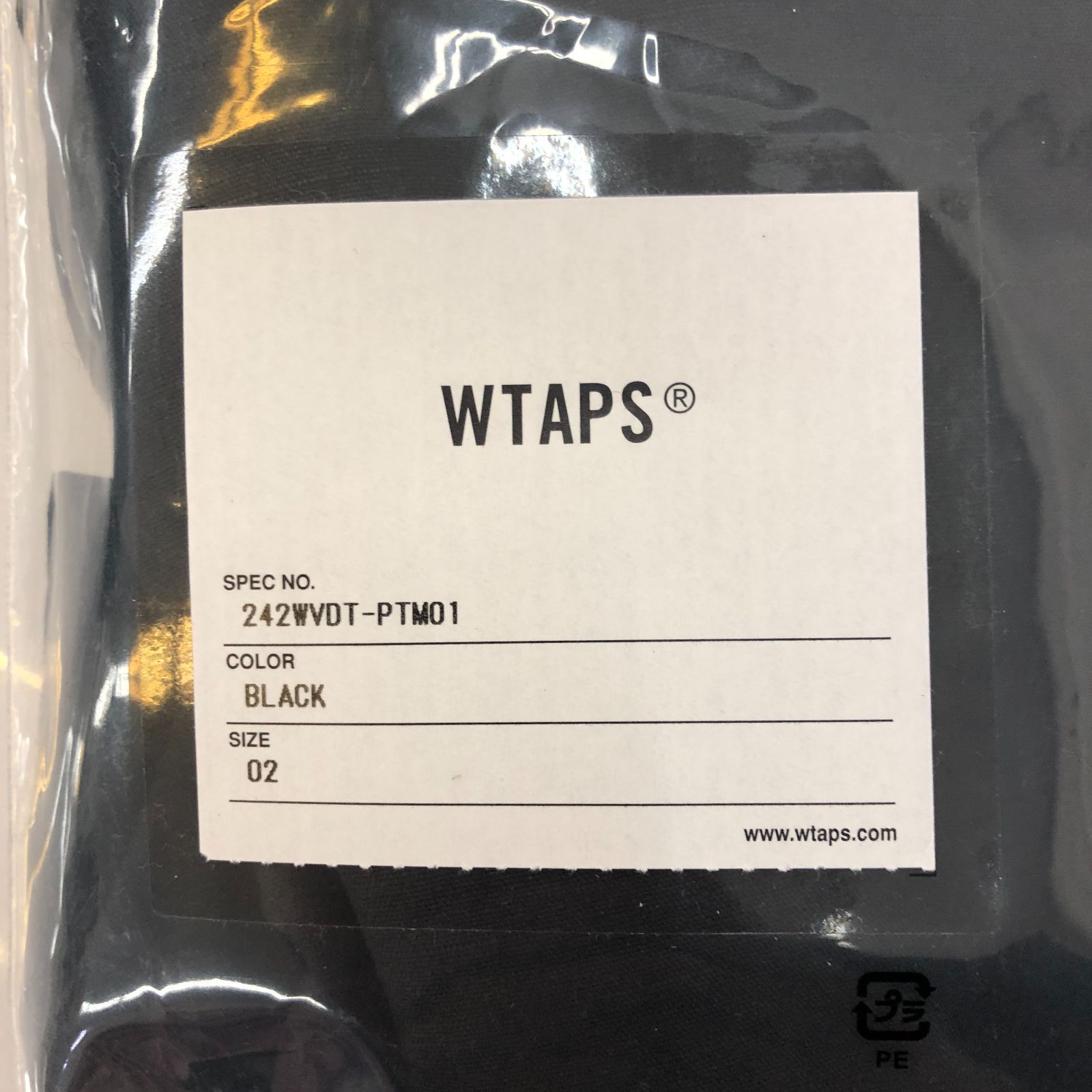 wtaps MILT9601 242WVDT-PTM01 サイズ02 M