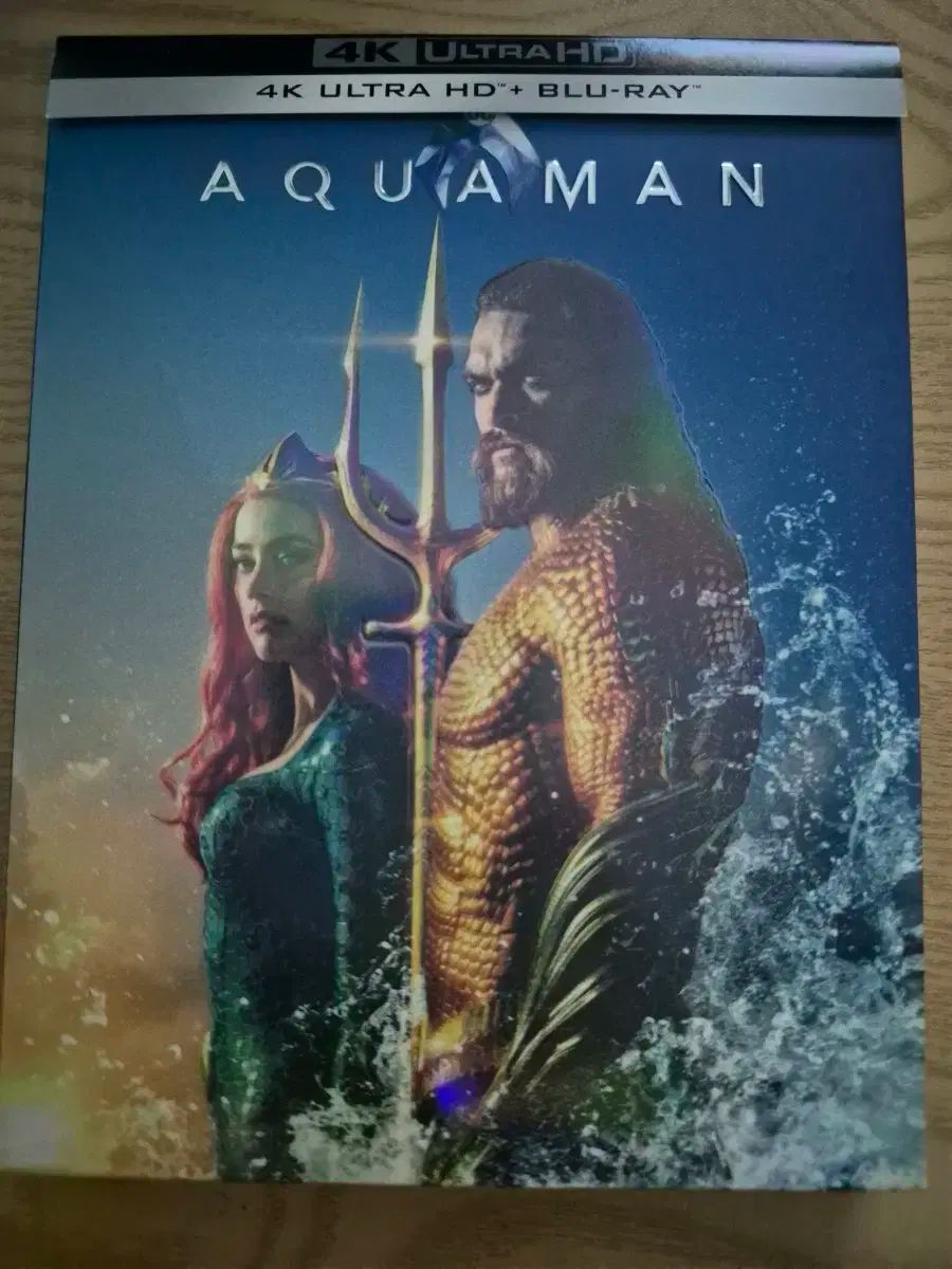 アクアマン 4K フルスリープ スチールブック ブルーレイ Blu-ray