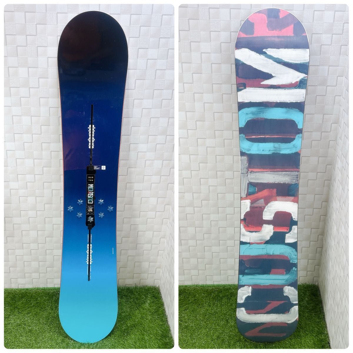 スノーボード バートン カスタム 151cm フライングV バイン カーテル Sサイズ BURTON CUSTOM CARTEL メンズ 男性