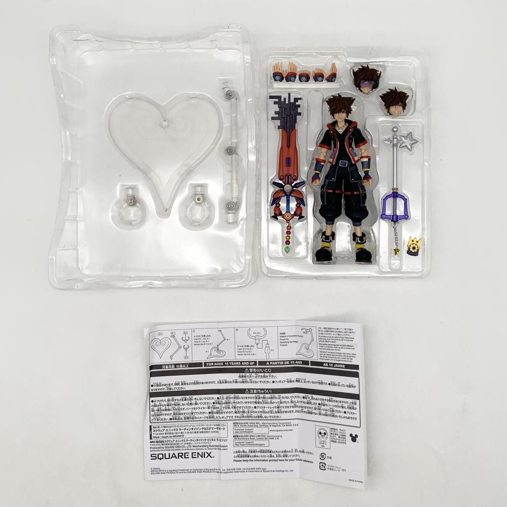 中古】開封 スクウェア・エニックス キングダムハーツIII BRING ARTS