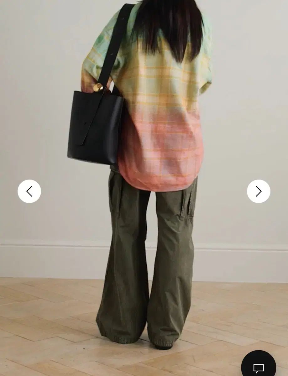 R13 コットン カーゴ パンツ オリーブ 32