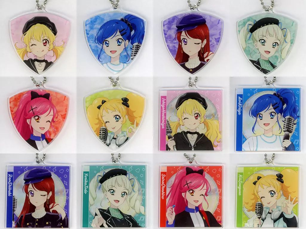 ファン証明書 8枚セット 星宮いちご 藤堂ユリカ 神崎美月 アイカツ初期