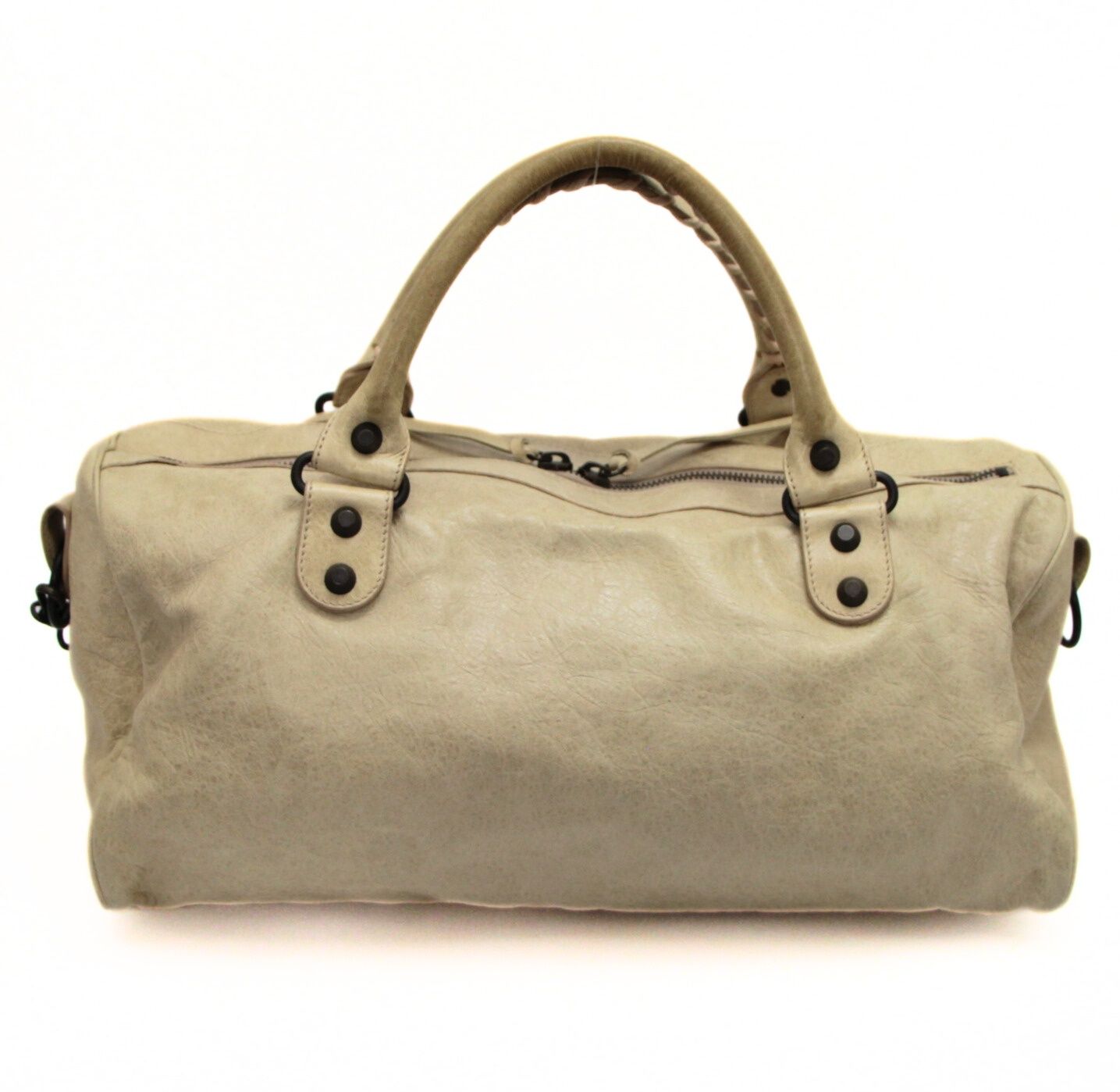 hamhamページ バレンシアガ BALENCIAGA ザ・ツィギー 2WAYバッグ レザー アイボリー