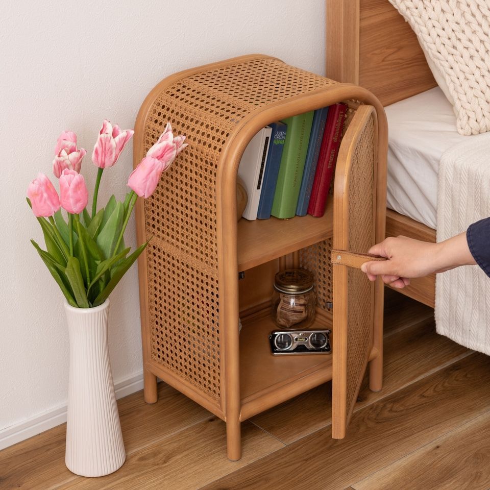 藤家具 ラタン ハイチェスト スリムチェスト チェスト 収納家具