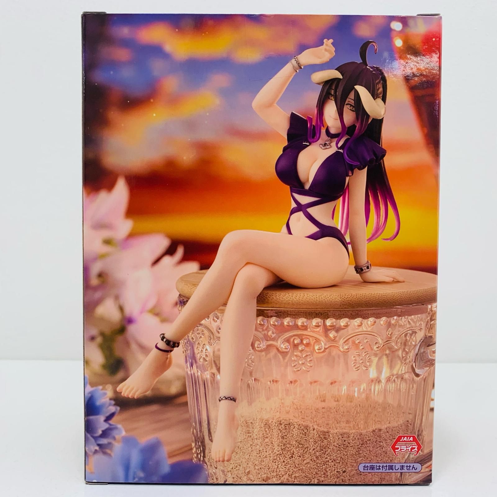 ぬーどるストッパーフィギュア アルベド・水着 ダークパープルver. ぬーどるストッパーフィギュア アルベド・水着 ダークパープル