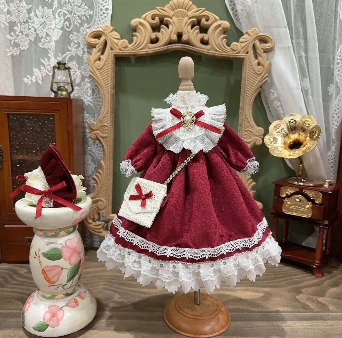 MDD MSDスーパードルフィー女の子 赤 ドールドレス - メルカリ