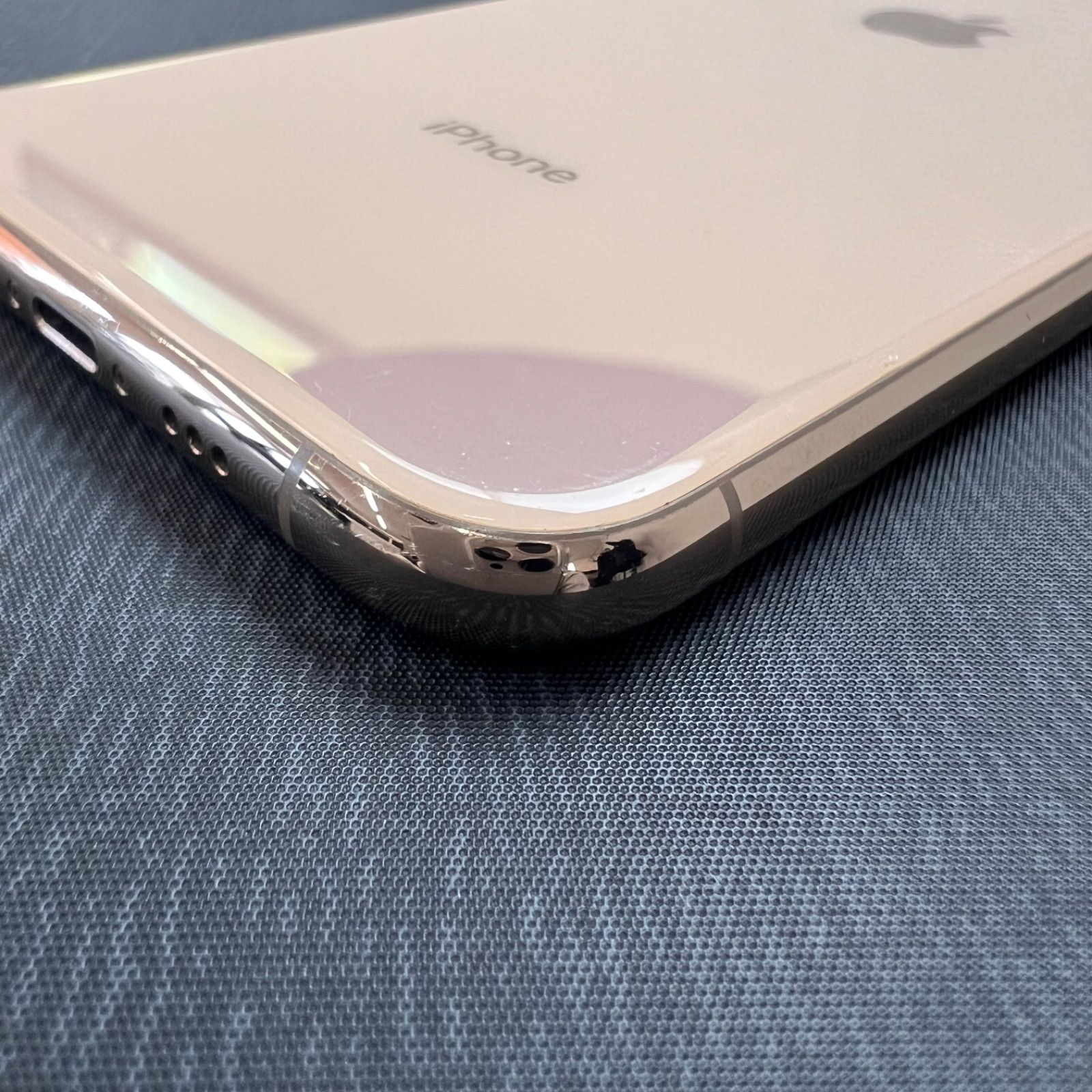 SIMロック解除済 iPhone Xs 256GB ゴールド MTE22J/A ジャンク