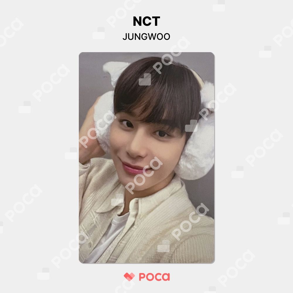 NCT ジョンウ スペシャルカード NCT ジョンウ トレカ 2022 PINK CHRISTMAS PHOTO CARD RANDOM