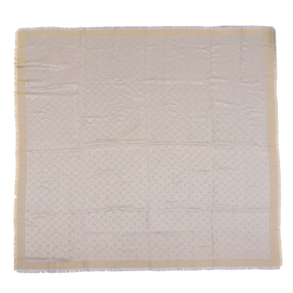 本物保証】 超美品 ルイヴィトン LOUIS VUITTON ショール モノグラム