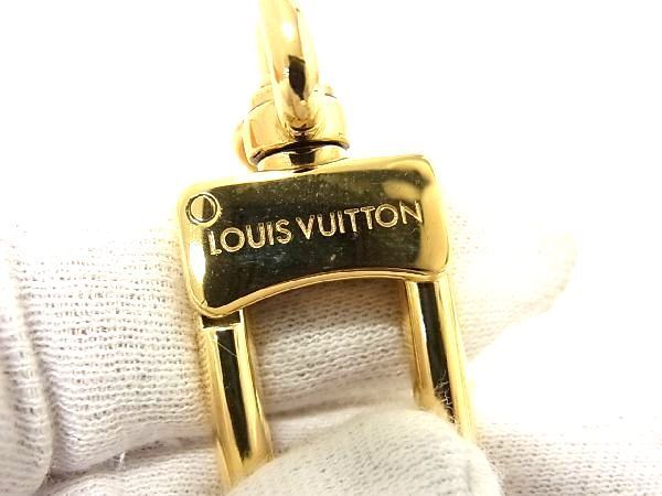 ■美品■ LOUIS VUITTON ルイヴィトン M68000 LVサークル キーホルダー キーリング チャーム メンズ レディース ゴールド系  AS4711