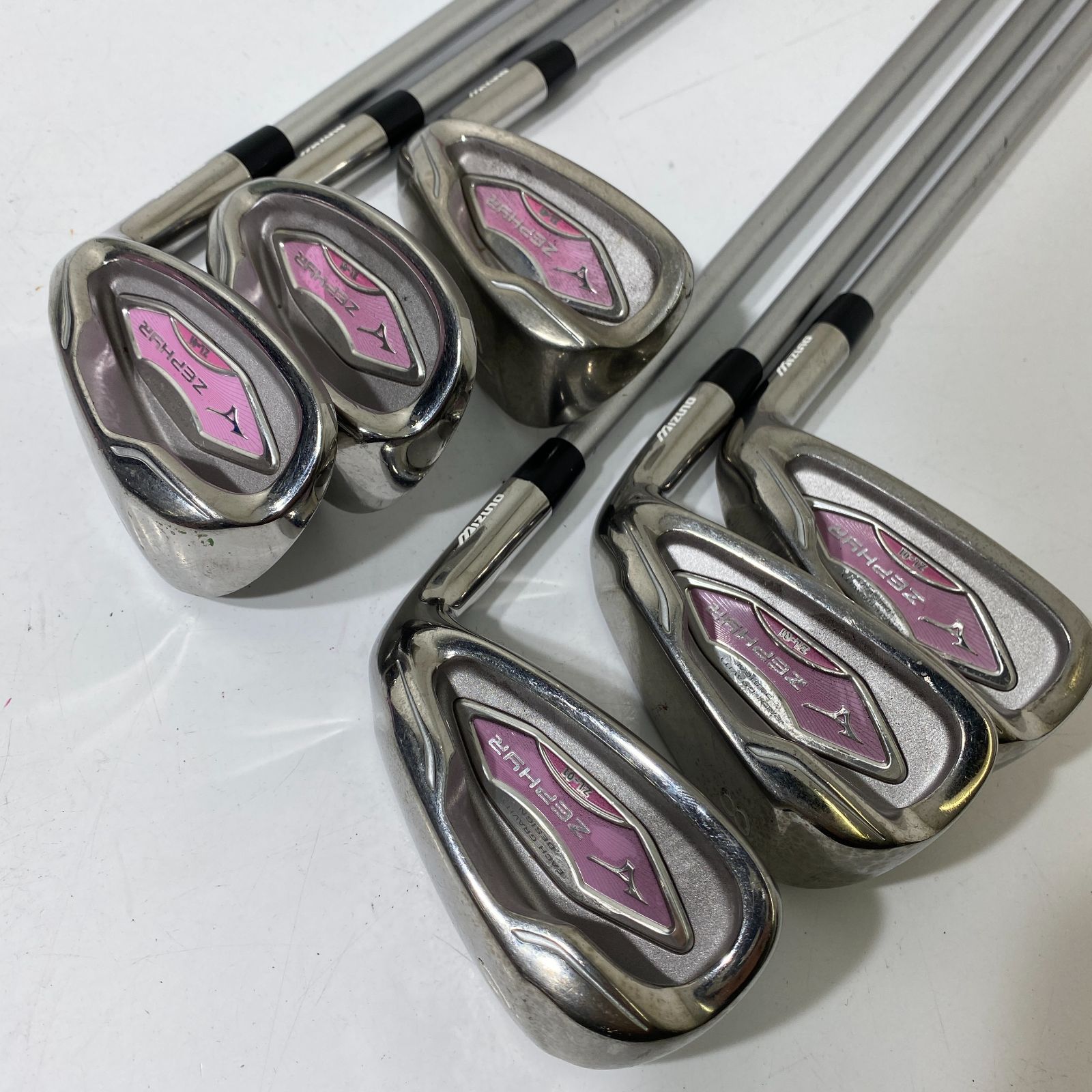 レディース！ ミズノ ゼファー ZL-01 クラブ11本セット 純正