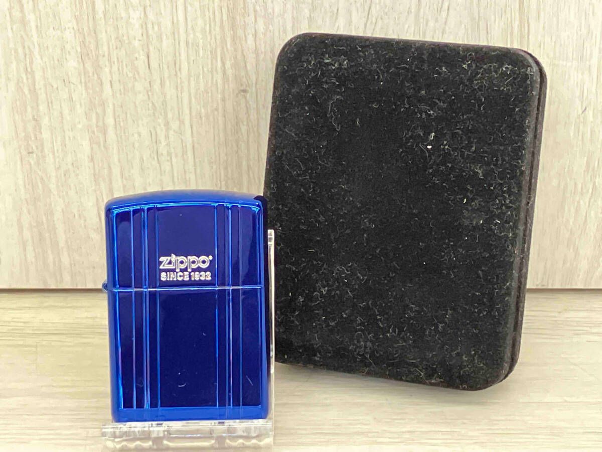 ジッポ Zippo アーマー ブルーミラー 2019年製