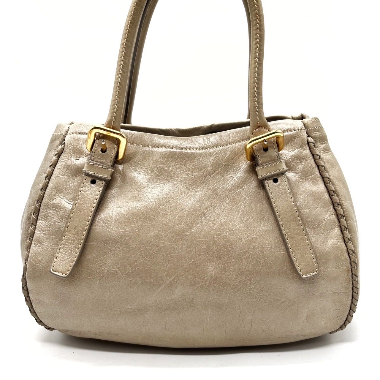 ✨良品✨ PRADA プラダ 2way ショルダーバッグ トートバッグ ヴィッ 
