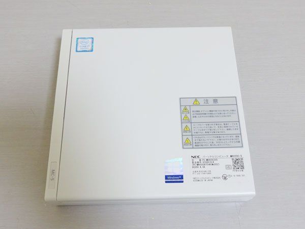 ミニPC NEC Mate MKH20/C-5 Core i7 9700T 中古 Mate MKH20C-5 NEC デスクトップパソコン Corei7 9700T