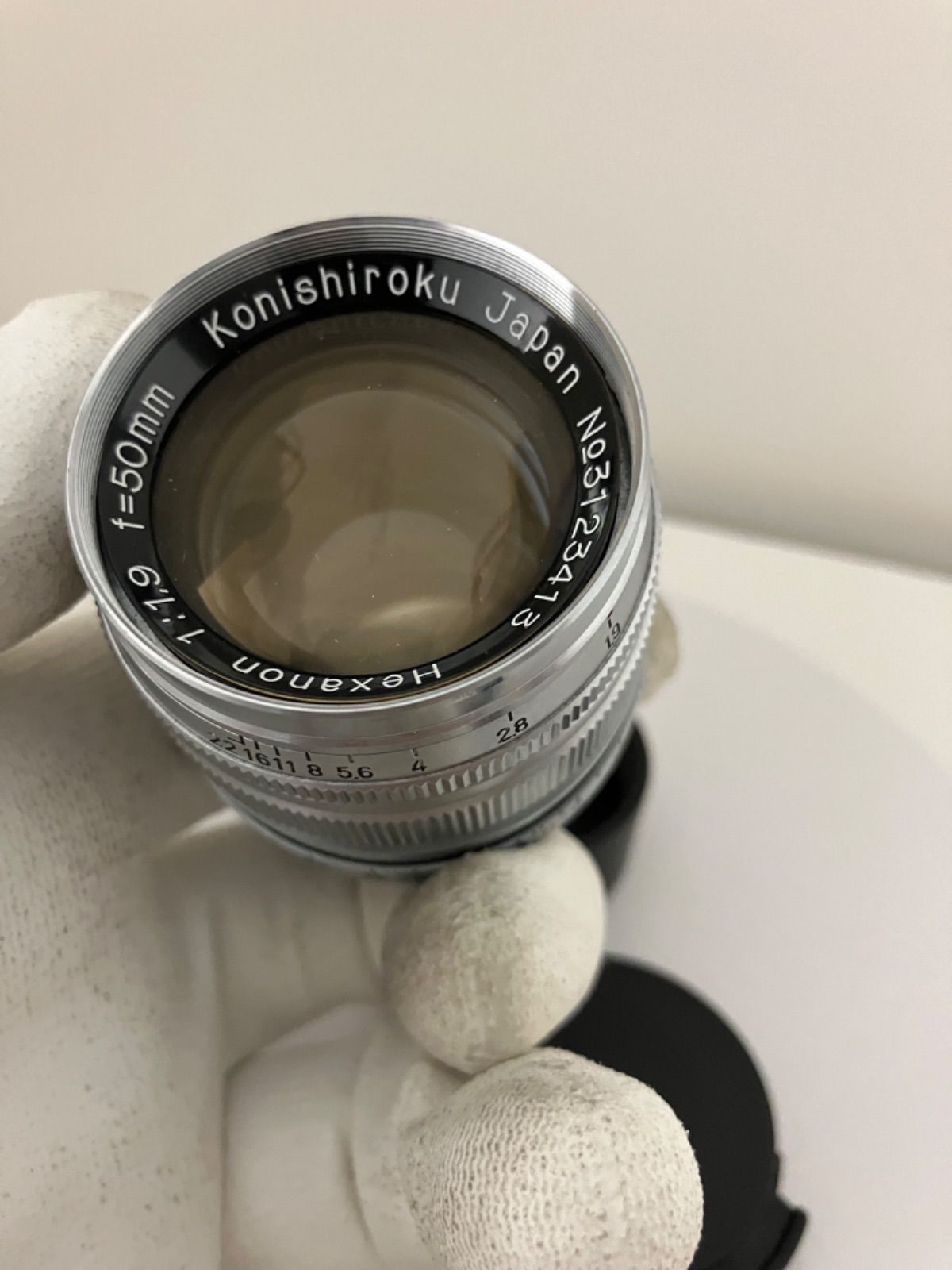 【小西六】Konishiroku Japan Hexanon 50mm F1.9 レンズ