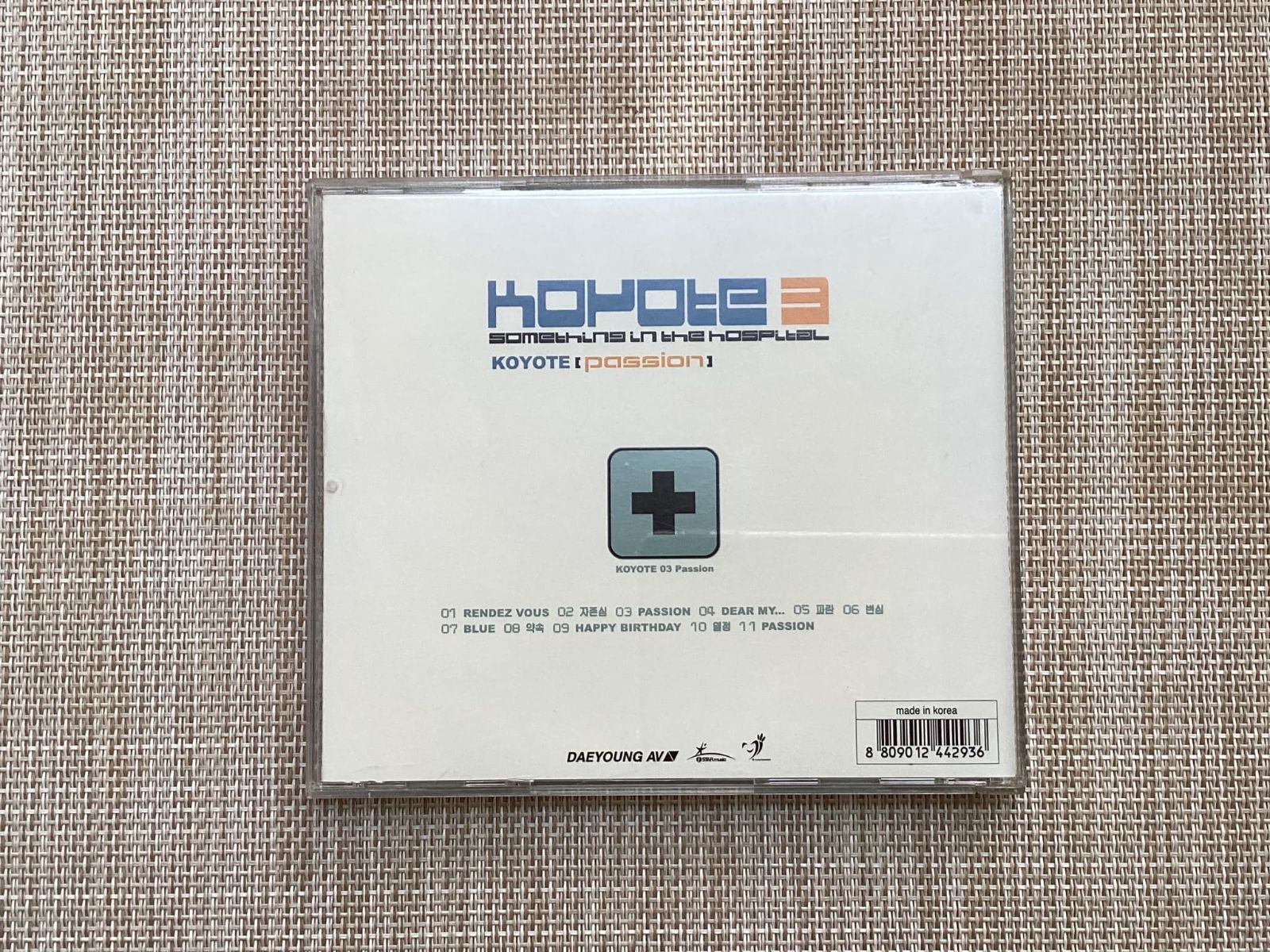 韓国　koyote 3集　アルバムCD 韓国koyote 3集アルバムCD