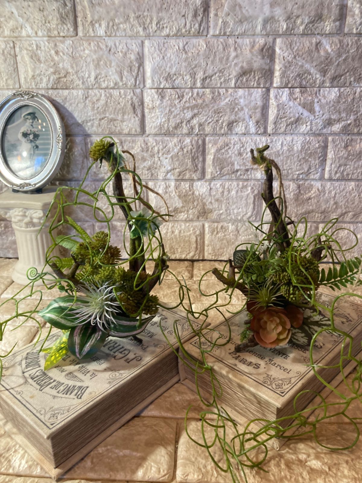 光触媒人工観葉植物ウォールグリーンフェイクグリーンエレガンスレッド