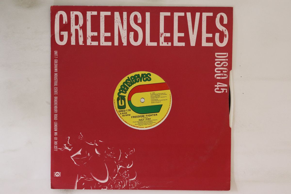 英12” Half Pint 3 Freedom Fighter | H On GRED178 Greensleeves Records |00250