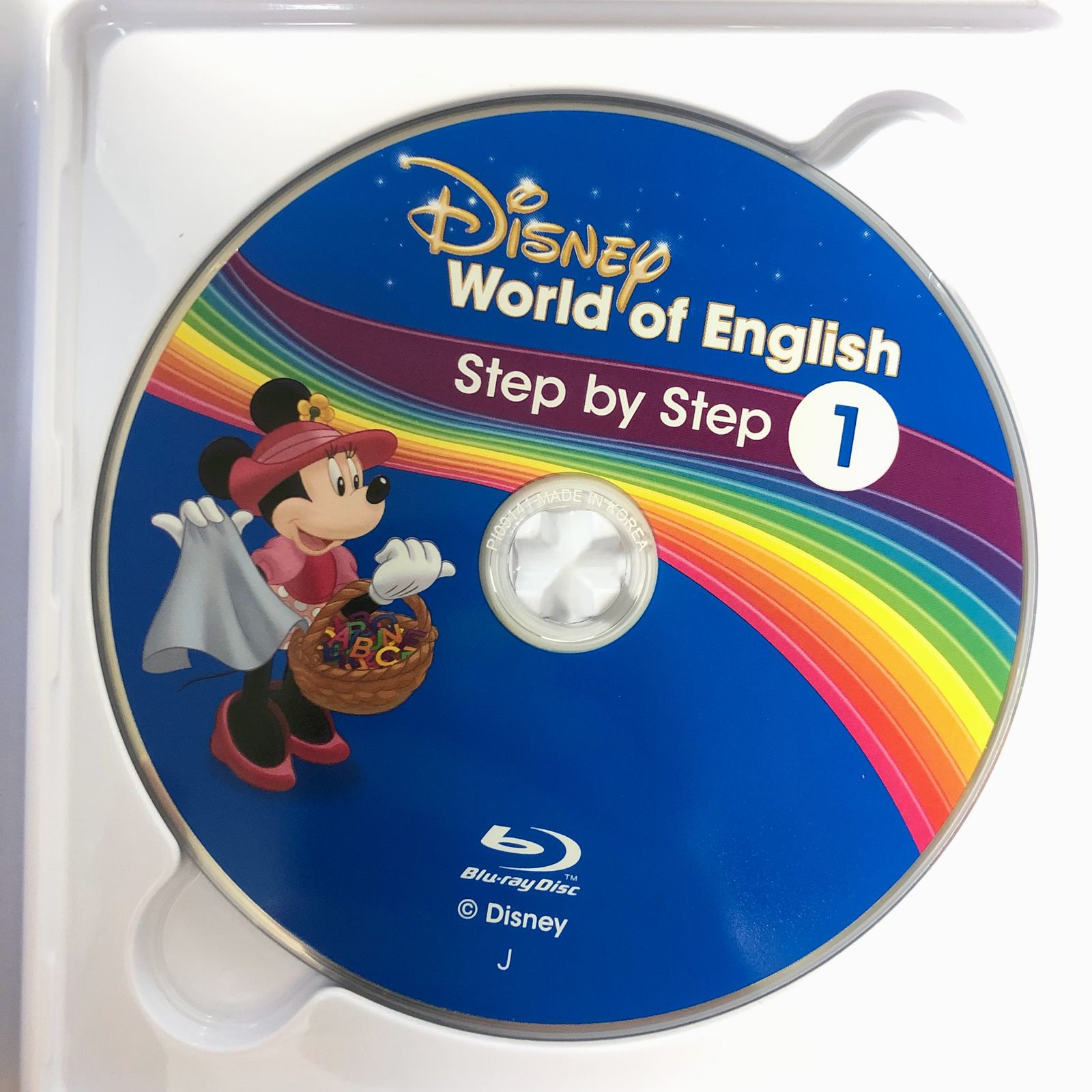 ディズニー英語システム（DWE）メインプログラム Blu-ray モデル収納箱