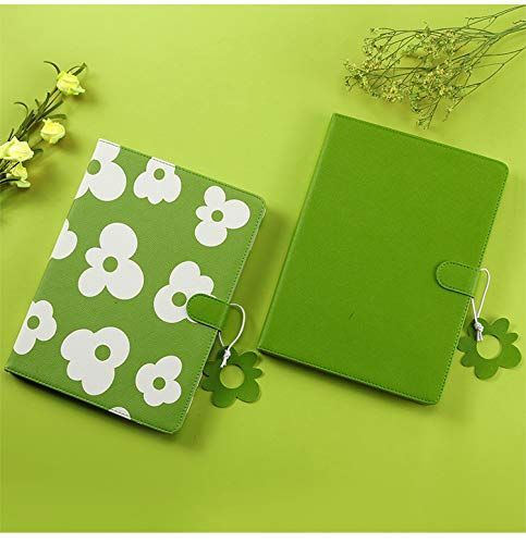 数量 第9 8 7世代 ケース 花柄 かわいい 10 2インチ マグネットベルト式 レディース アイパッド9 ブック型 おしゃれ カラフル 女性 iPad オートスリープ機能 スマート アイパッド 2 レザーケース 花柄緑