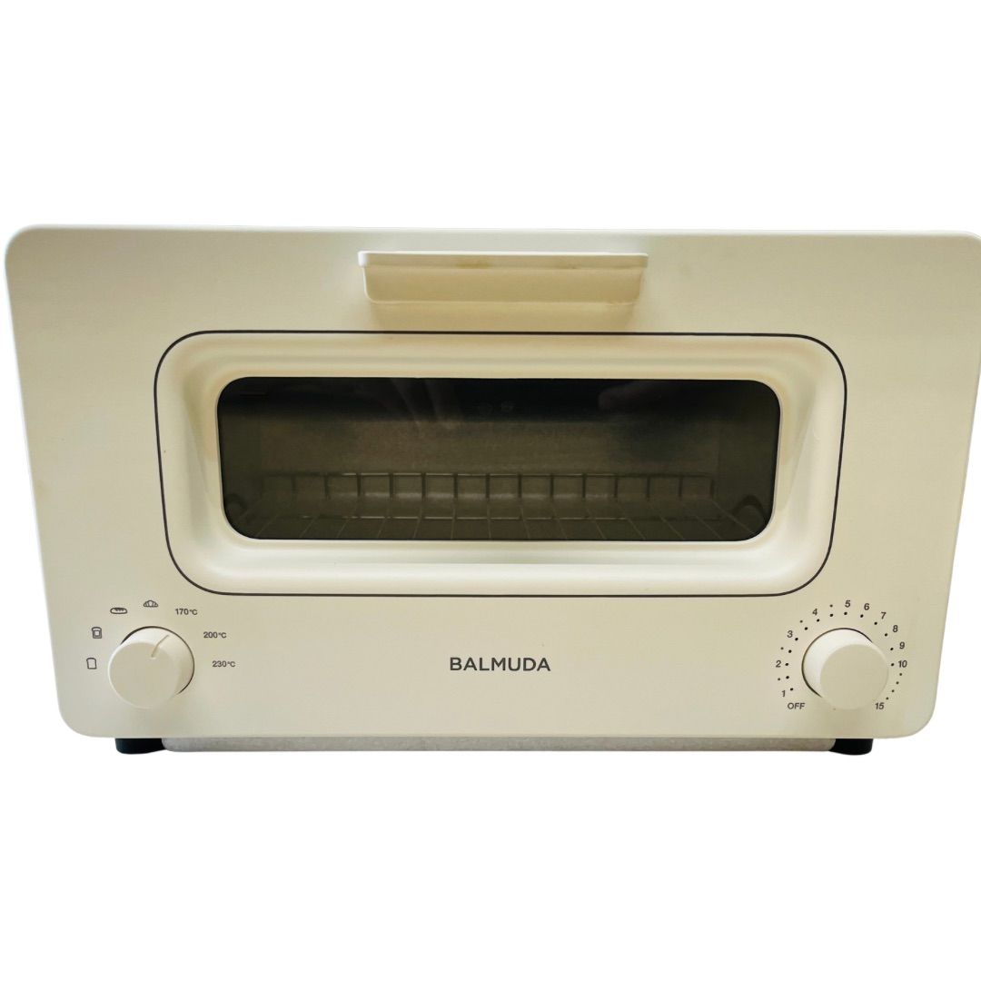 未使用⭐️バルミューダ スチームオーブントースタ K01E-WS K01E | BALMUDA The Toaster | バルミューダ サポート