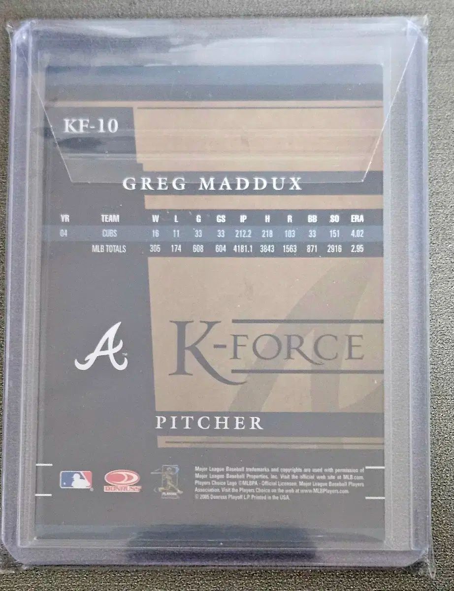 MLB グレッグ・マダックス サインカード ( 2005 ） - メルカリ