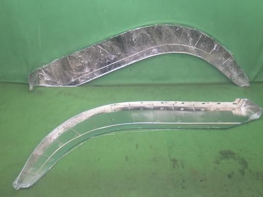 デコトラ プロフィア 社外 メッキ フェンダー 左右