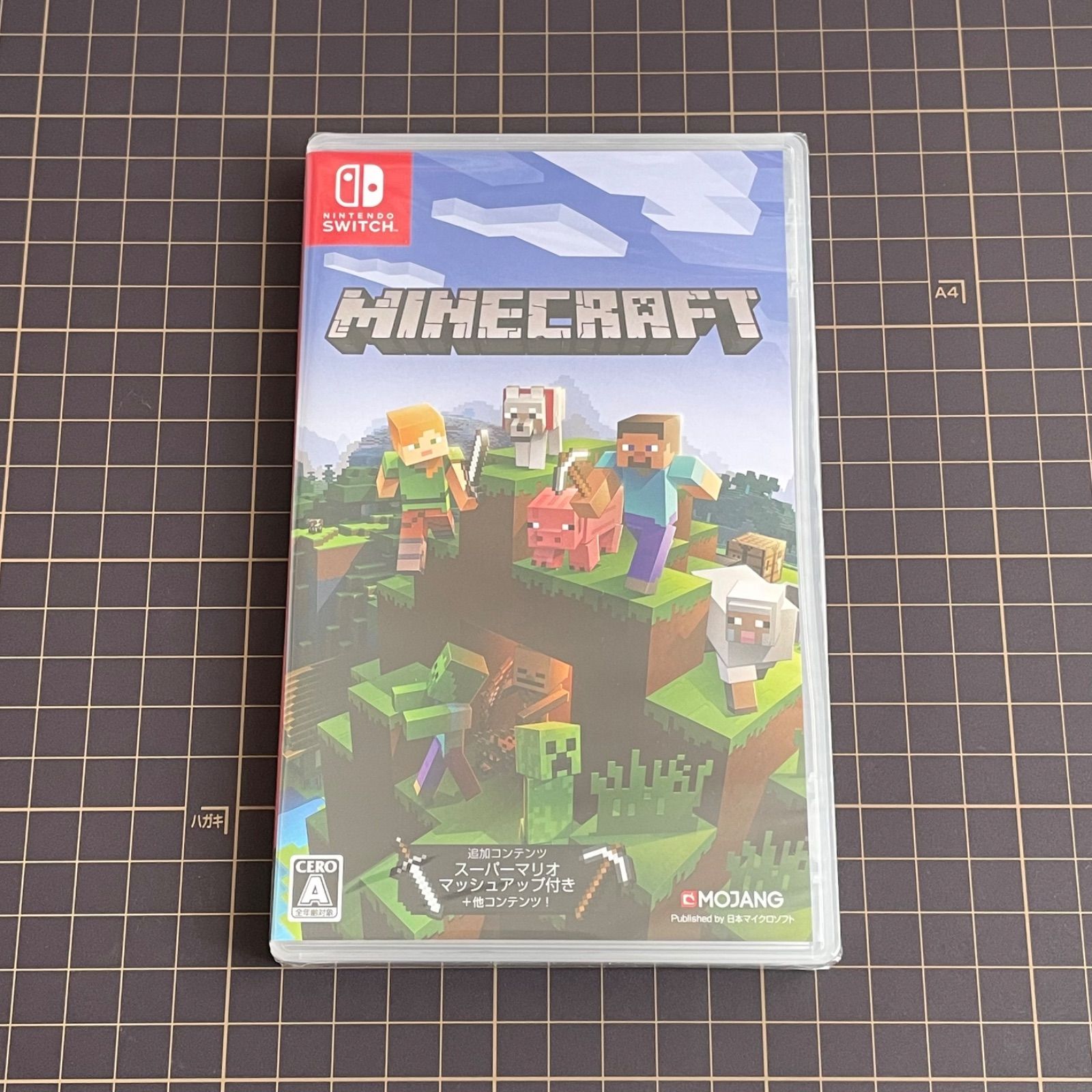 新品未開封】マインクラフト ソフト Minecraft Switch版 - メルカリ