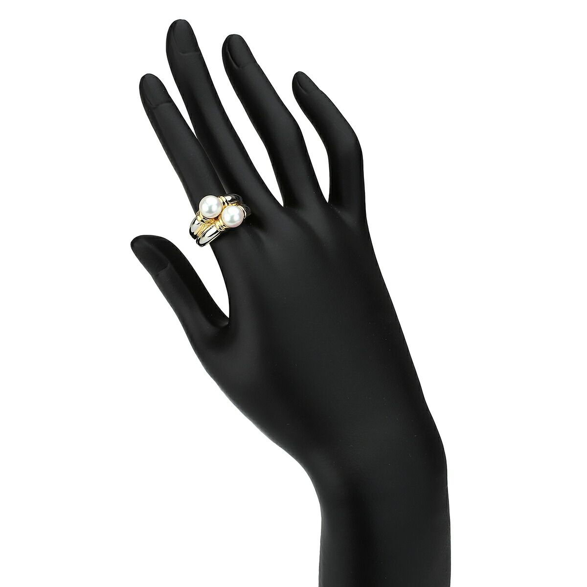 エステール パールリング 指輪 アコヤ真珠 7mm アコヤ真珠 7mm Pt900  