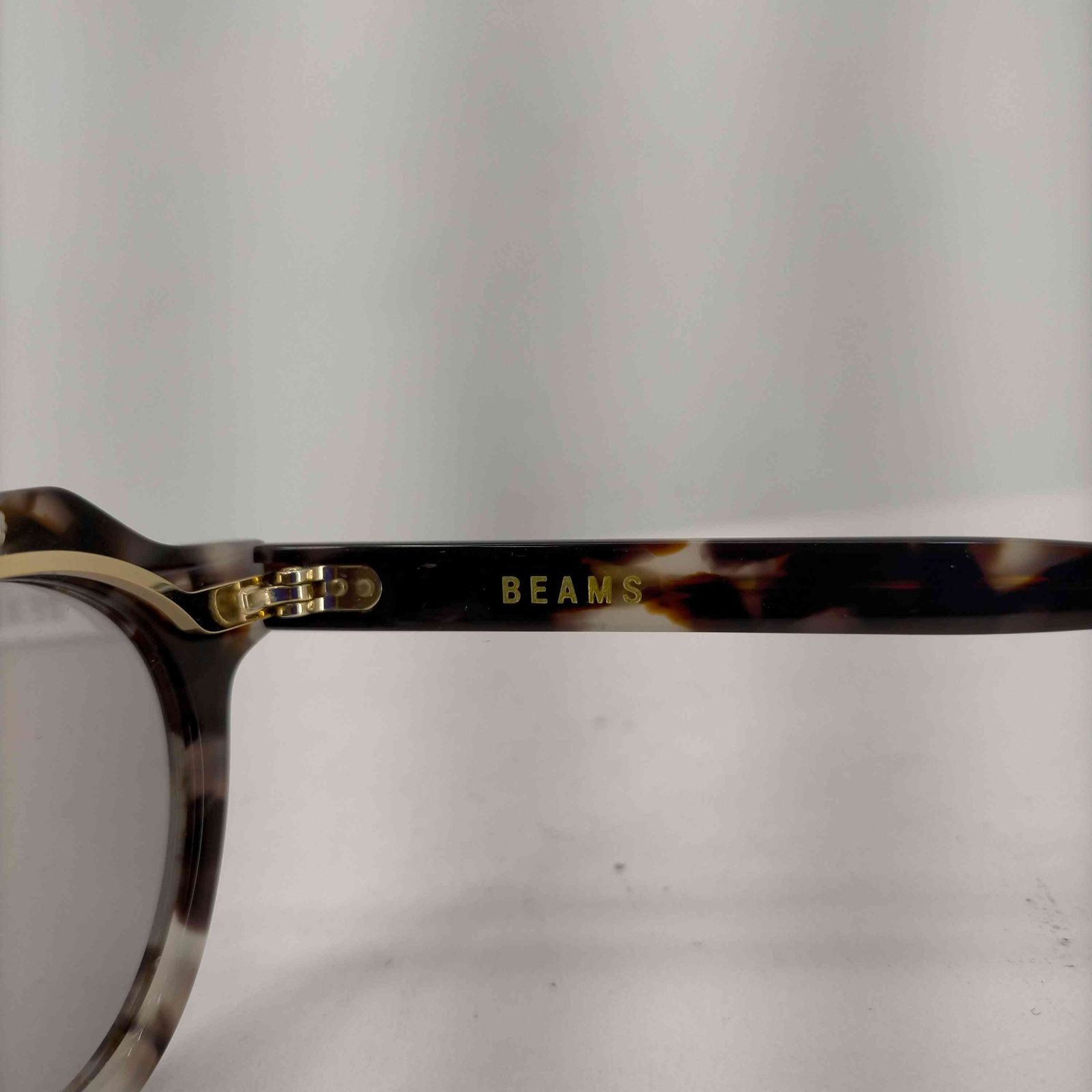 ビームス BEAMS FLIP UP サングラス べっこう柄 メンズ 44□24