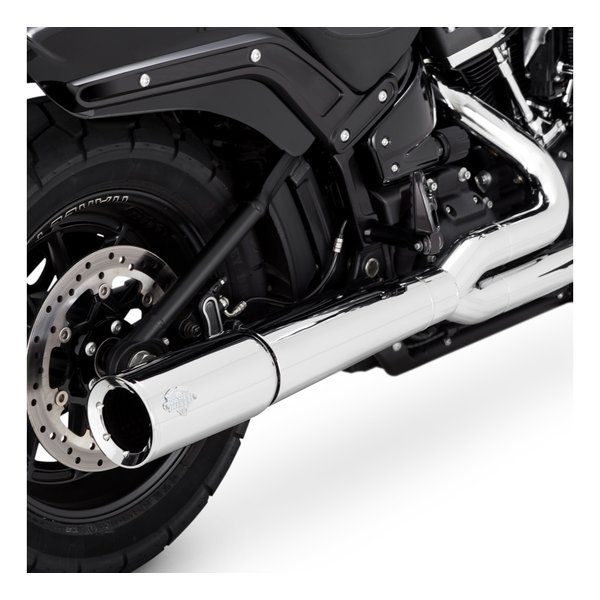 Vance & Hines クローム ストレートマフラー バンス＆ハインズ□ エリミネーター400 スリップオンマフラー