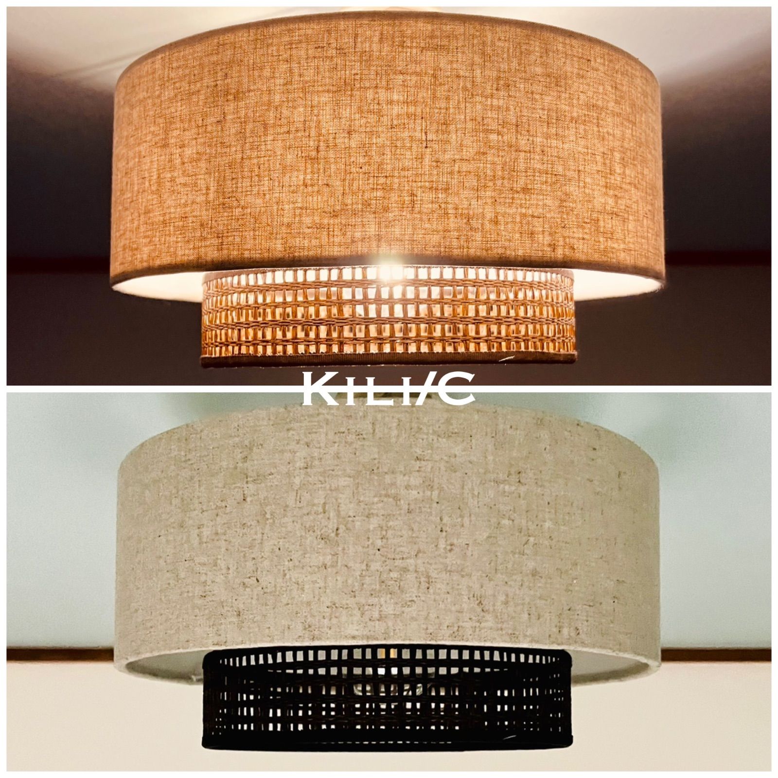 天井照明 Begonia2/CSA シーリングライト E26 LED レトロ北欧