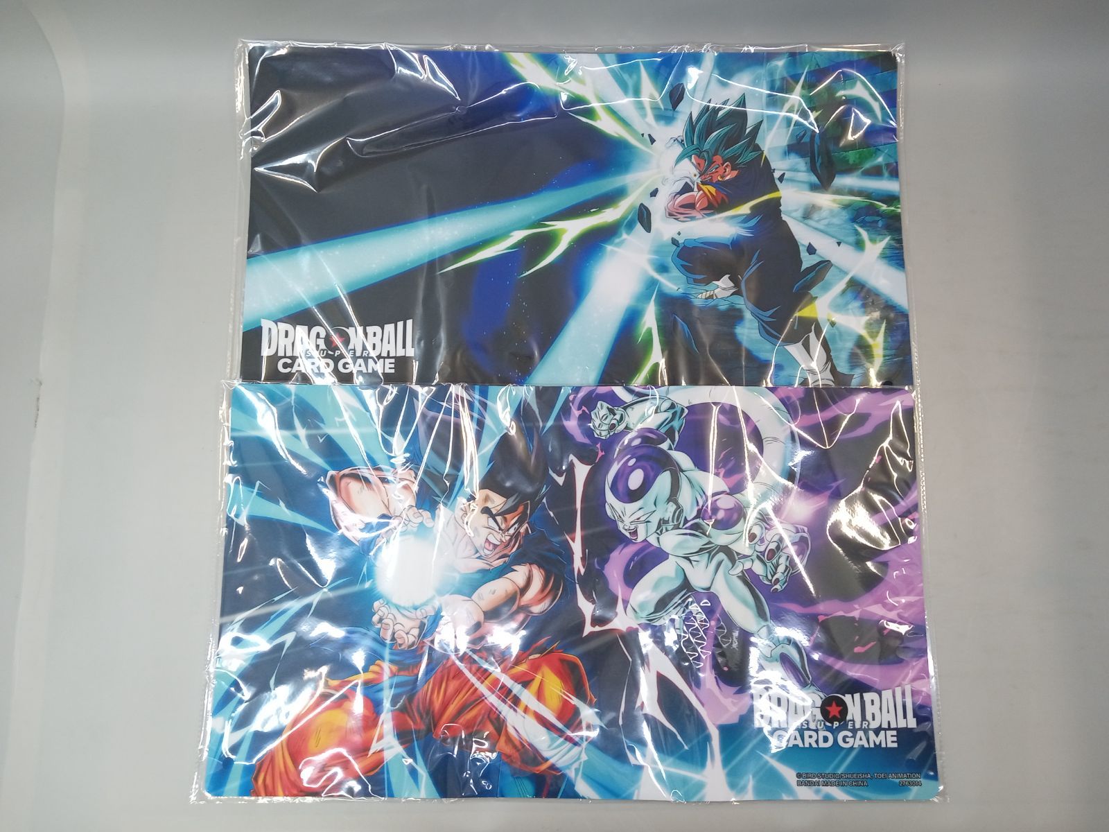 未開封】 フュージョンワールド プレイマット ベジット＆悟空vs