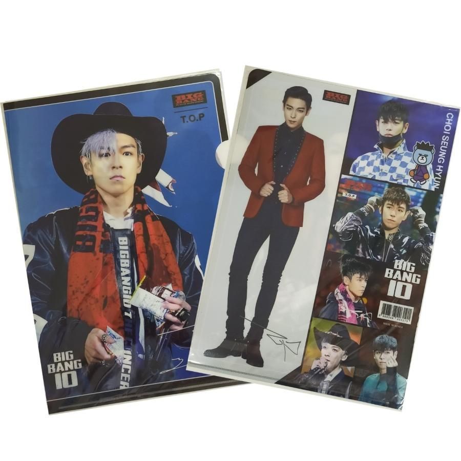 BIGBANG T.O.P ポスター　ファイル BIGBANG T.O.P ポスターファイル