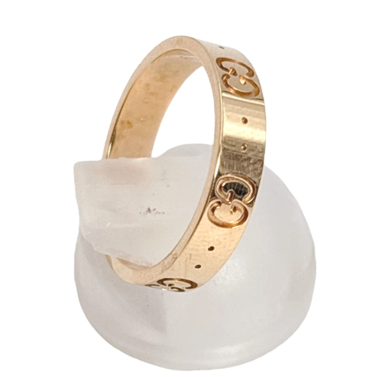 グッチ 152045 K18 アイコンリング 14号 リング・指輪 GUCCI