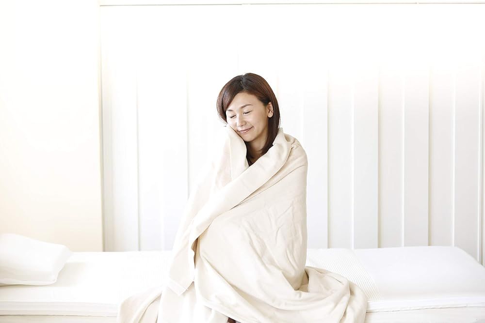 ゼンケン 電気掛敷オーガニックコットン毛布 ZB-OC101SGT